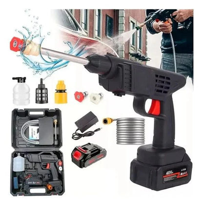 WaterJet™ - Aparat de Spălat cu Presiune + Geantă + Baterie EXTRA GRATUITĂ