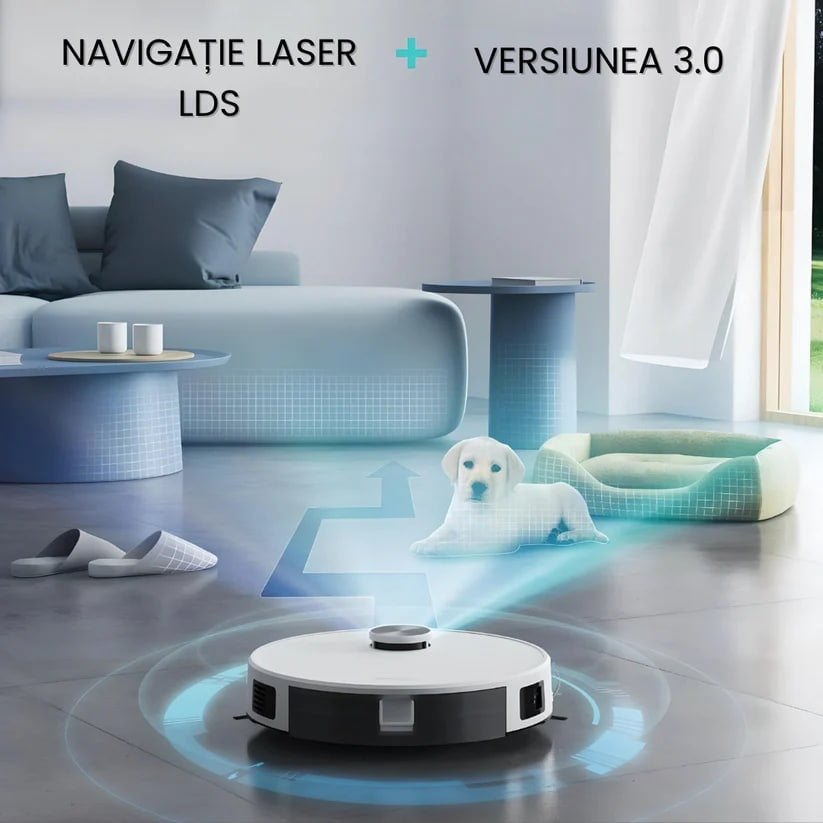 Aspirator robot inteligent 3 în 1 CleanPro™